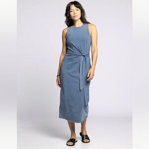 Thread & Supply Vintage Indigo Midi Dress